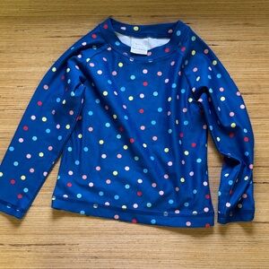 Hanna Polka Dot Rash Guard